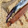 EGKH -12 inch Blade Custom Hand Forged Knife with engraving in the blade, Sheath and Handle - Full Tang Blade knife, Outdoor Survival Kukri - Khukuri view 2