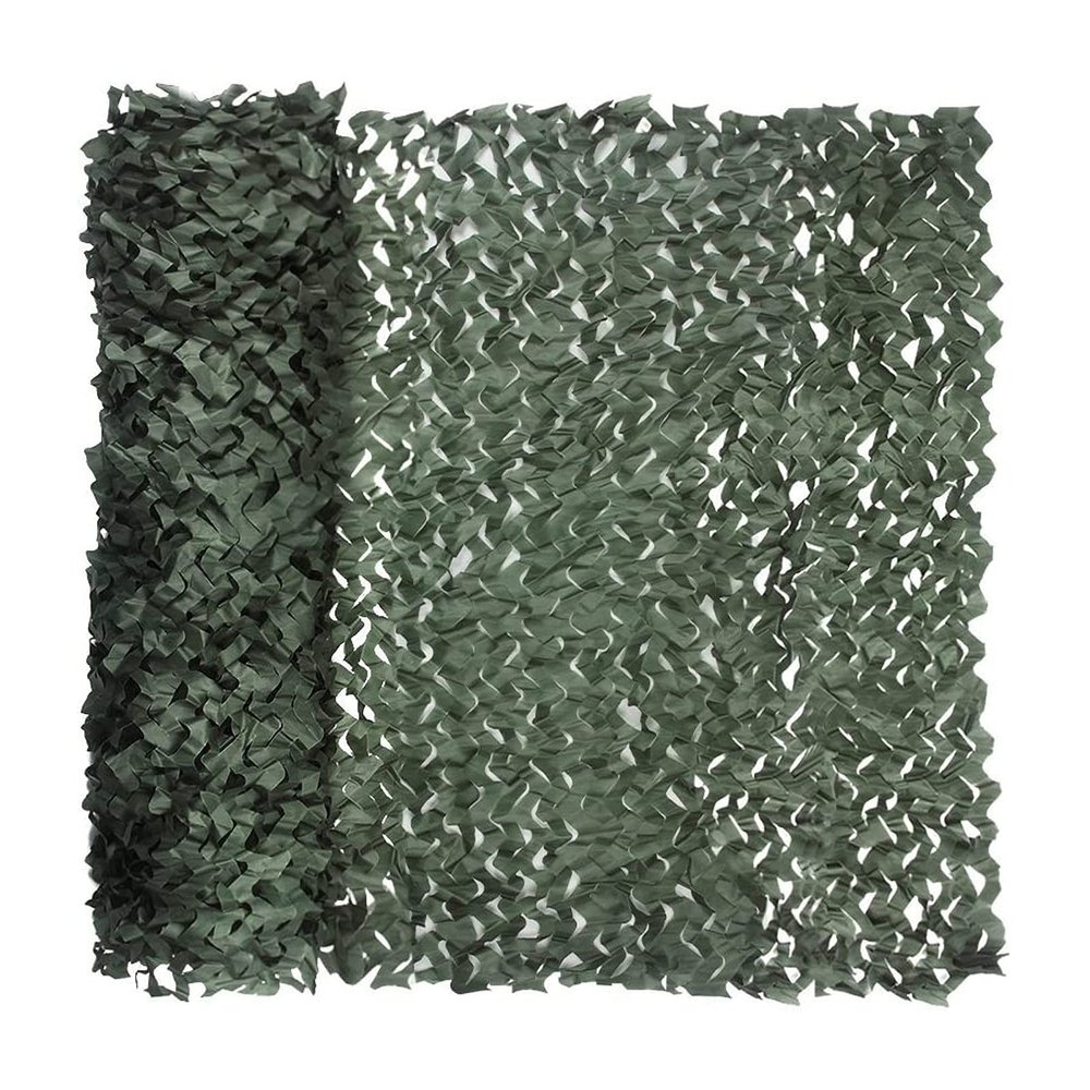 BcofoA Green Camouflage net, Sunshade net, Camouflage net, Sunscreen Shadow Hiding, Strong and Durable with mesh, can be Customized. (Size : 202Oft/66M)