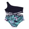 Hedmy Kid Girls One Piece Athletic Swimsuits One Shoulder Cutout Monokini Swimwear Bikini Bathing Suits Summer Lily Pink 12 Years view 4
