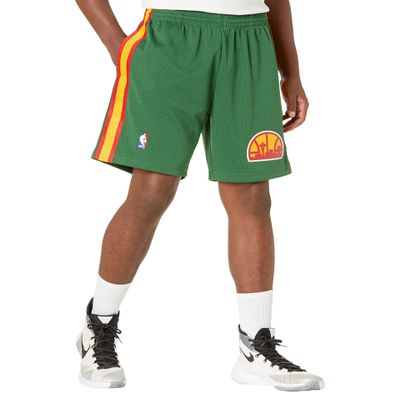 Mitchell & Ness NBA Reload Shorts Supersonics 1994 Dark Green XL 8.5