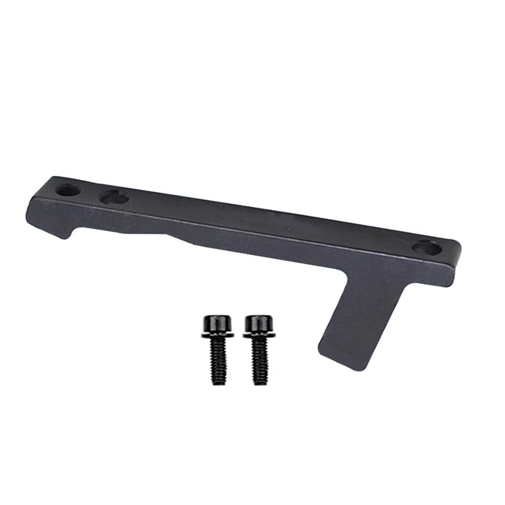 catazer MTB Bike Disc Brake Mount Adaptor, Front Caliper Ultralight Bracket PM AB to PM A Brake Adaptor for 140mm 160mm 180mm 203mm (F180 A)