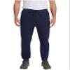 PEHMEA Fleece Lined Sweatpants for Men, Winter Warm Sherpa Joggers Lounge Pants with Pockets(11 Navy (Close-Bottom)-XL) view 2