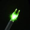 Ellen Archery 6PCS New X Lighted Nock Universal LED S Nock Fit Arrows .204 .233 .244 .246 Inside Diameter Automatically Bowstring Screwdriver Included (Green) view 4