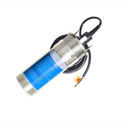 TYZK Bilge Pump Kit 12V/24V Large Flow Lift=70M Mini Submersible Solar Energy Water Pump Outdoor Garden Deep Well Car Wash Bilge Cleaning Automatic Submersible Pump (Voltage : 24V 12L)
