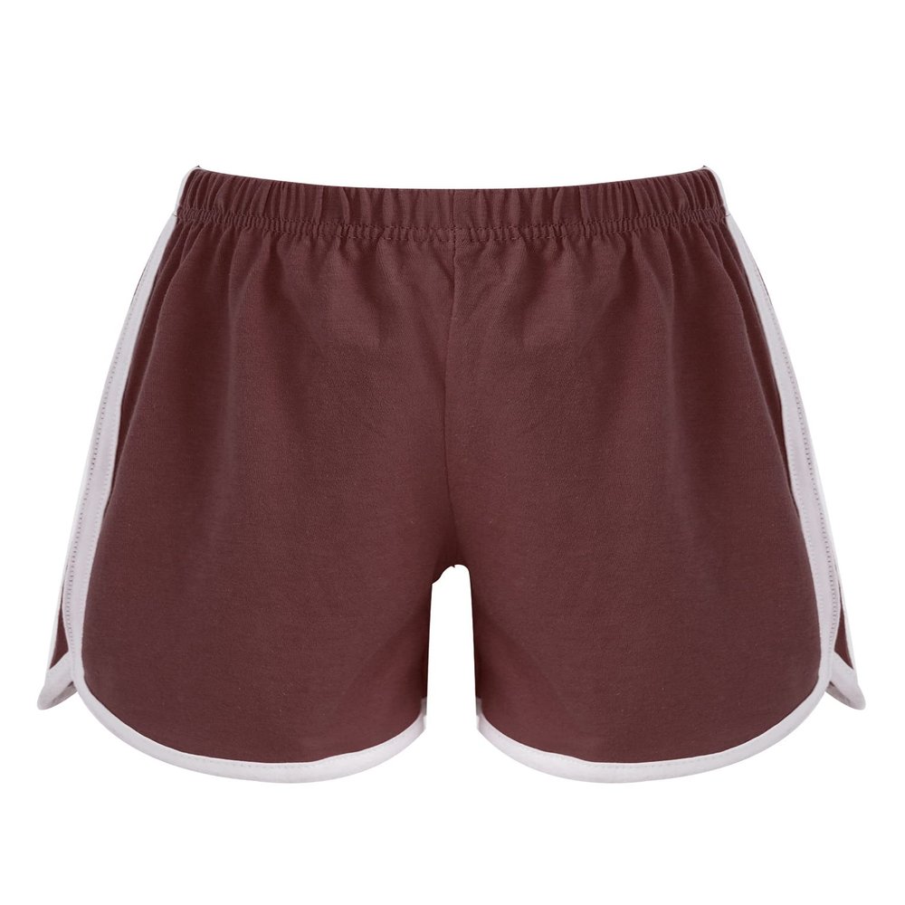 Hansber Toddler Sport Shorts Kids Girls Boys Athletic Dolphin Gym Shorts Basketball Running Short Pants Activewear Chocolate 9-12 Months