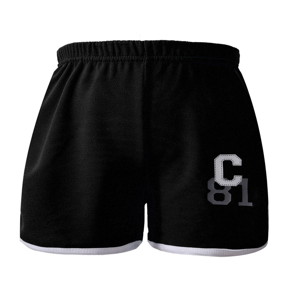 Hansber Toddler Sport Shorts Kids Girls Boys Athletic Dolphin Gym Shorts Basketball Running Short Pants Activewear Black 9-12 Months