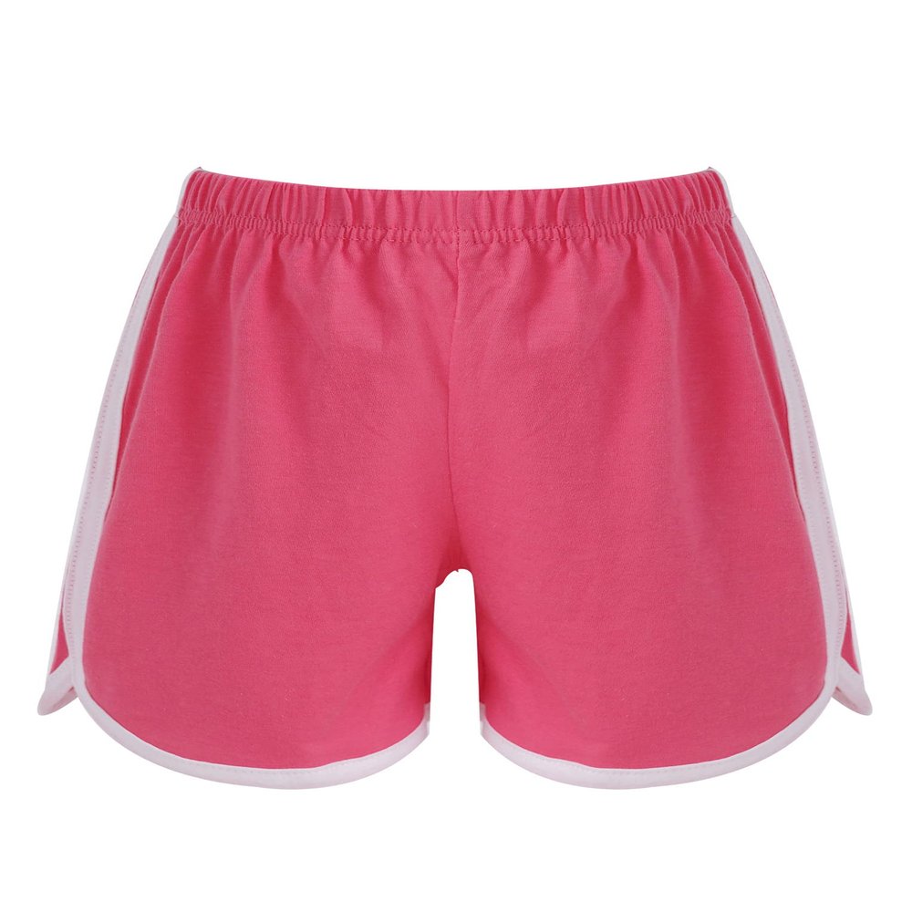 Hansber Toddler Sport Shorts Kids Girls Boys Athletic Dolphin Gym Shorts Basketball Running Short Pants Activewear Red 12-24 Months