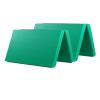 Agility Training Cone PU Folding Gymnastics Tumbling Mat, 5cm/2" Thick Fitness Dance Exercise Mat, 150x200x5cm view 1
