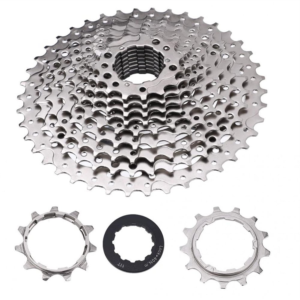 Bicycle Accessories Bicycle Freewheel Mountain Road Bike Freewheel Cassette Sprocket Replacement Accessories 9/10/11/12 Speed Bike Parts (Color : 11S 11 42T)
