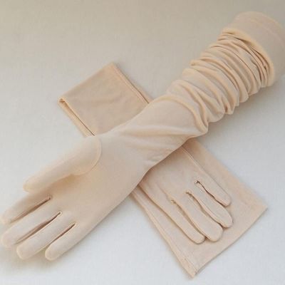 Women Sun Protection Long Driving Gloves Breathable Full Finger Sunblock Gloves