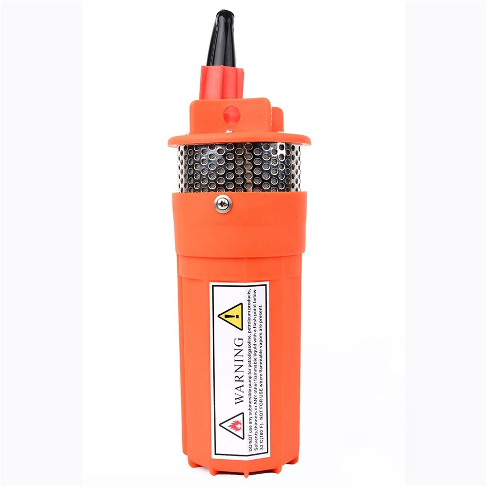 TYZK Bilge Pump Kit Solar Energy Water Pump Dc12v/24v 360lph 70m Lift,Submersible Outdoor Garden Deep Well Car Wash Bilge Cleaning Automatic Submersible Pump (Voltage : 24V)