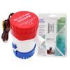 TYZK Bilge Pump Kit 24V 350GPH Car RV Water Pumps Submersible Boat Marine Bilge Equipment with Bilge Pump Float Switch Automatic Submersible Pump view 2