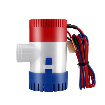 TYZK Bilge Pump Kit 12V Vacuum Water Pump Submersible Marine Boat Bilge Pump 1100GPH Water Pump Used in Boat Seaplane Motor Homes Houseboat Automatic Submersible Pump