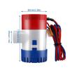 TYZK Bilge Pump Kit 12V Vacuum Water Pump Submersible Marine Boat Bilge Pump 1100GPH Water Pump Used in Boat Seaplane Motor Homes Houseboat Automatic Submersible Pump view 2