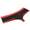 OROCOJUCO Men's Skimpy Boxer Brief Underwear Breath Holes Cheeky Shorts Briefs Brazilian Bikini Pouch Trunks Black M (OR140) view 3