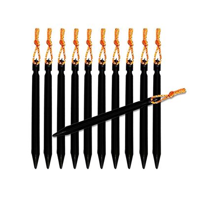 10Pcs Outdoor Triangle Nail Aluminum Alloy Awning Pegs Tent Stake Nail