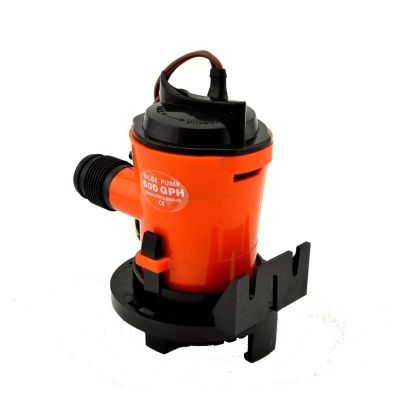 TYZK Bilge Pump Kit 3/4" Hose 350/600/ 800GPH 12v Bilge Pump with Hose 2A/3A/3. 5A Water Hose Pump Submersible Pump with Hose Automatic Submersible Pump (Color : 05, Voltage : 600GPH)