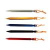 10Pcs 18cm Outdoor Triangle Nail Aluminum Alloy Awning Pegs Tent Stake Nail view 1