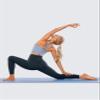 CRZ YOGA Brushed Naked Feeling Workout Leggings 25" - High Waisted Gym Compression Tummy Control Womens Yoga Pants True Navy Large view 3