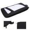 Surfboard Fin Storage Bag, Waterproof Protective Case for Surfing Fins, 10in Black Travel Accessory for Surfers, Water Sports Enthusiasts, Beach Trips view 2