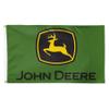 John Deere Flag 3'x5' Deluxe Logo Green view 1