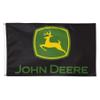 John Deere Flag 3'x5' Deluxe Logo Black view 1