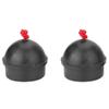 Shanrya Snooker Chalk Holder, Billiard Pool Cue Chalk Holder 1.57 X 1.57 X 1.34inch No-Slip Cue Tip Chalk Cue Tips Chalk Holder for Snooker Pool(Black) view 1