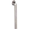 31.6mm x 350mm Alloy Microadjust Seat Post Silver view 1