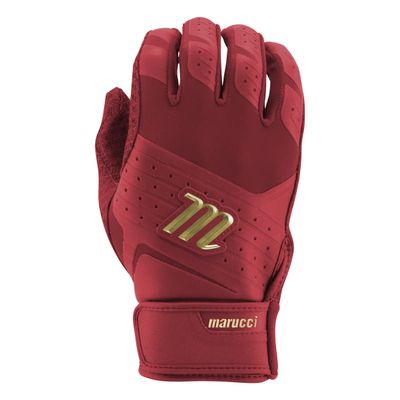 MARUCCI 2021 PITTARDS Reserve Adult Batting Gloves, RED, Adult X-Large