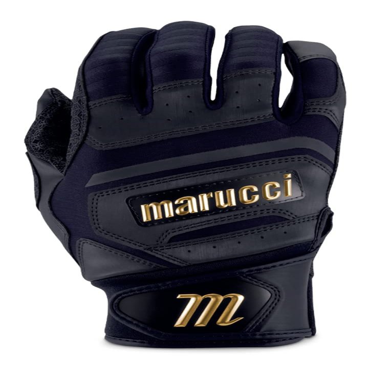 MARUCCI 2021 PITTARDS Reserve Adult Batting Gloves, Navy Blue, Adult Small