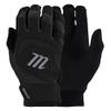 MARUCCI 2021 Adult Signature Batting Gloves, Black/Black, Adult XX-Large view 1