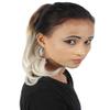 Adult Women's 14" Inch Brown/Blonde Vibrant Ponytail Ombre Extension, High Synthetic Heat Resistant Fibers view 1