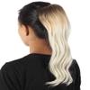 Adult Women's 14" Inch Brown/Blonde Vibrant Ponytail Ombre Extension, High Synthetic Heat Resistant Fibers view 3