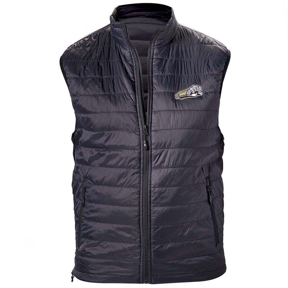 FIVE KNUCKLE BULLET Men's Puffer Vest with Embroidered Logo (3X)