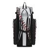 Boombah Superpack Bat Bag - Backpack Version (no wheels) - Holds 4 Bats - Homerun Baseball White/Black/Red view 3