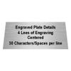 Decade Awards Personalized Football Trophy - Engraved Football Silver Tower Award, FFL Champion, League Winner, Draft Party Prize, MVP - Customize Now (10.25 Inch) view 4