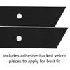 RibbonsNow Homecoming King and Homecoming Queen Sash Set (Black) Made in The USA view 3