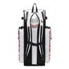 Boombah Superpack Bat Bag - Backpack Version (no wheels) - Holds 4 Bats - Strikeout Baseball White/Red/Black view 3