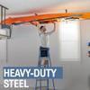 StoreYourBoard Adjustable Kayak Ceiling Rack  Hi Port 2 Garage Ceiling Kayak Hanger | Adjustable Overhead Kayak Storage for Recreational & Touring Kayaks | Garage Organization | Holds 75 lbs view 3
