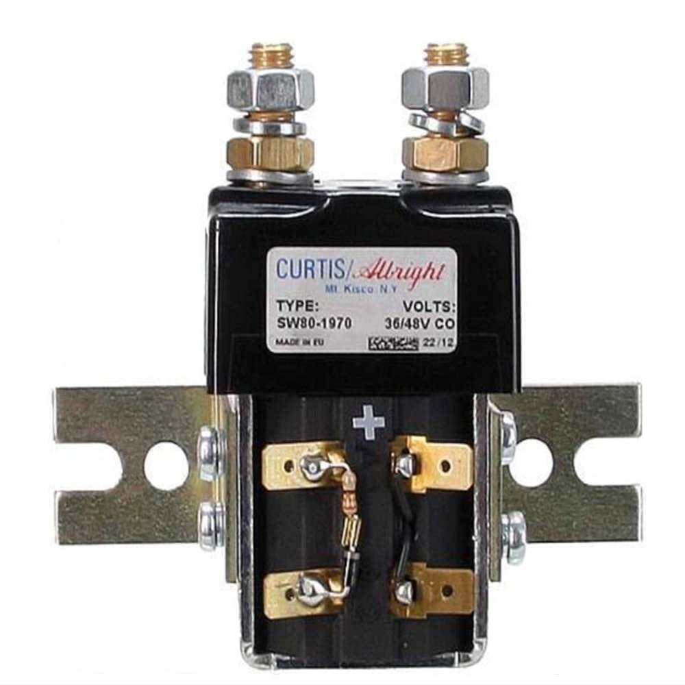 3G Curtis 36/48 Volt Solenoid for Club Car DS & Precedent Golf Carts 2000 & up
