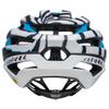 BELL Stratus MIPS Adult Road Bike Helmet - Vertigo Matte/Gloss White/Cyan (2023), Small (52-56 cm) view 4