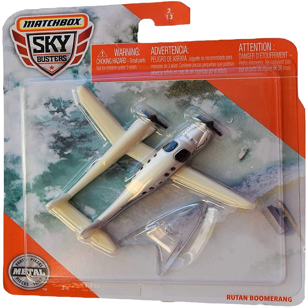 Matchbox Rutan Boomerang, [ivery] Sky Buster 2/13