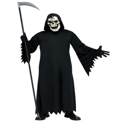Fun World Adult Mutant Reaper Costume Standard Black