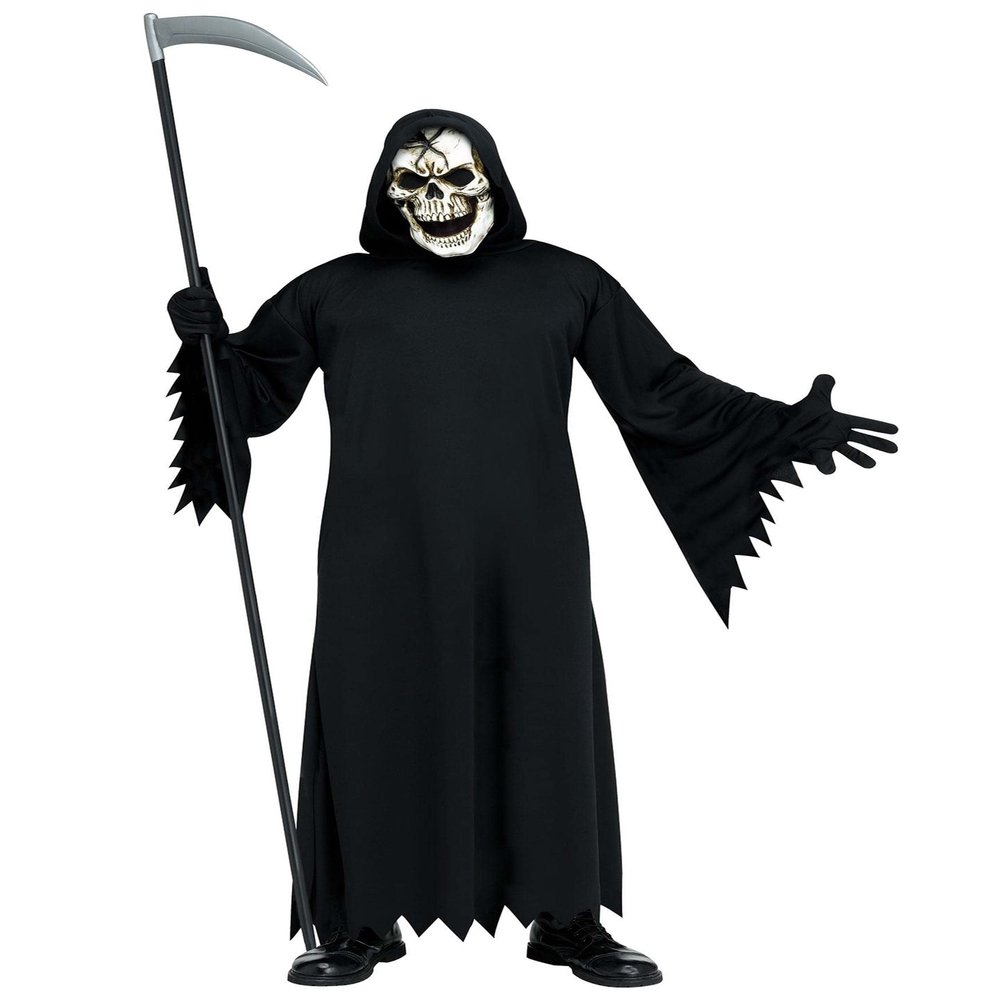 Fun World Adult Mutant Reaper Costume Standard Black
