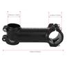 Bicycle Accessories Ultralight Bicycle Stem Mountain Road Bike Handlebar Stem 7 Degree Angle Cycling Handle Stem 80/90/100/110/120mm Bike Parts (Color : 100) view 2