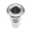 Lifyn2 Kayak 2Pcs 1-Inch Hose Barb Marine Stainless Steel Corrosion Resistance Boat Outlet Drain Joint Yacht Kayak Thru Hull Connector Fitting view 2