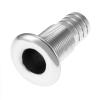 Lifyn2 Kayak 2Pcs 1-Inch Hose Barb Marine Stainless Steel Corrosion Resistance Boat Outlet Drain Joint Yacht Kayak Thru Hull Connector Fitting view 3