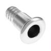 Lifyn2 Kayak 2Pcs 1-Inch Hose Barb Marine Stainless Steel Corrosion Resistance Boat Outlet Drain Joint Yacht Kayak Thru Hull Connector Fitting view 4