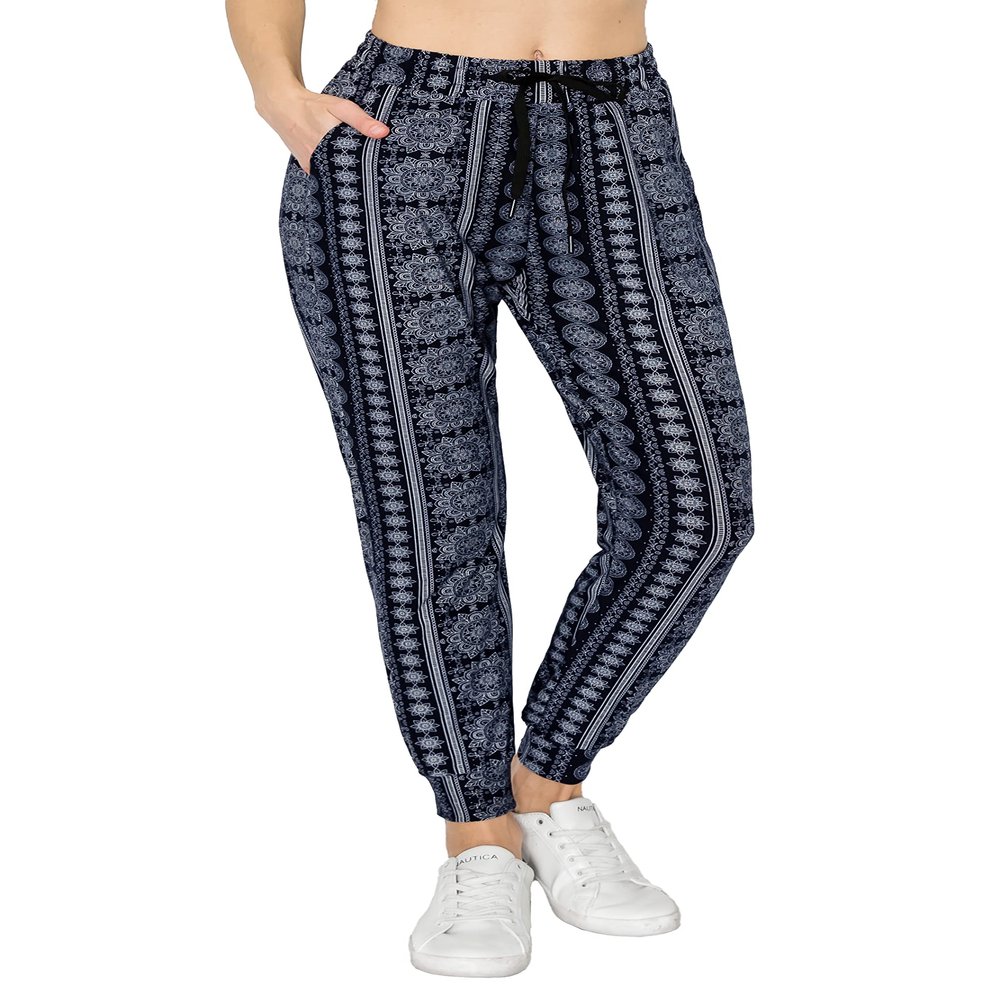 ALWAYS Women Drawstrings Jogger Sweatpants  Skinny Fit Soft Stretch Pockets Casual Pants V3619 2XL