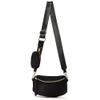 Like Dreams Small Crossbody Bum Bag for Women | Lightweight Nylon Fanny Pack with Detachable Airpods Pouch | Stylish Crossbody Bag (Black) view 1